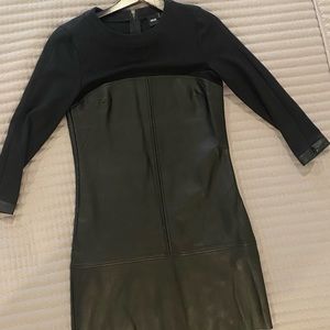 ASOS Women’s Faux Black Leather Dress Size 0